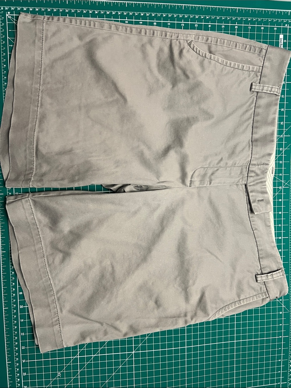 J. Crew Light Gray City Fit Chino Stretch Shorts